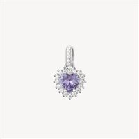 Charm Brosway Woman FANCY MAGIC PURPLE in Silver Zirconia FMP118